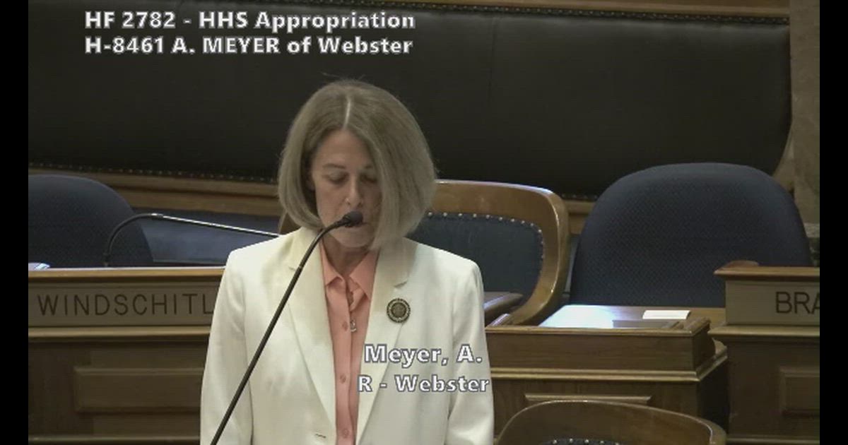 Hearing clip: IA (SF 383: Rep. Meyer (against)) cites enacted PBM reform, calls PBMs 'a significant problem'