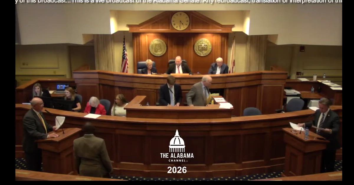 Hearing clip: AL (HB372: Sen. Butler (against)) "PBM stands for pretty bad medicine"