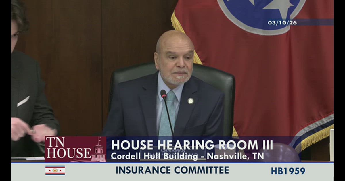 Hearing clip: TN (HB 1959: Dr. James Griffith (against)) FAIR Rx Act, PBM oligopoly testimony