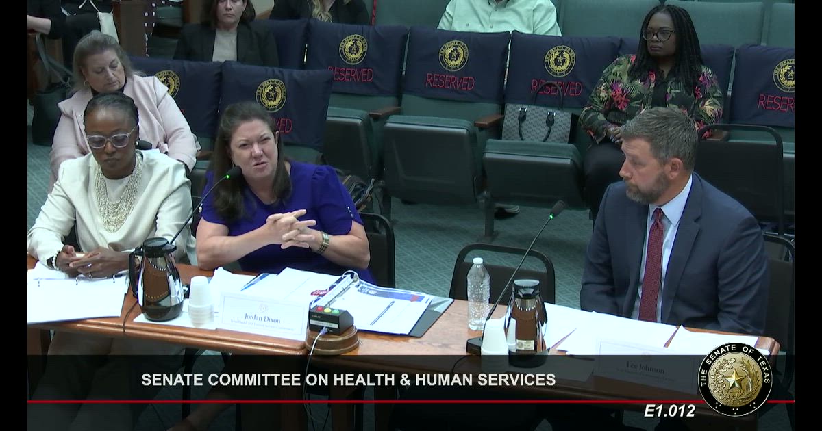 Watch the HHSC testimony on USLege