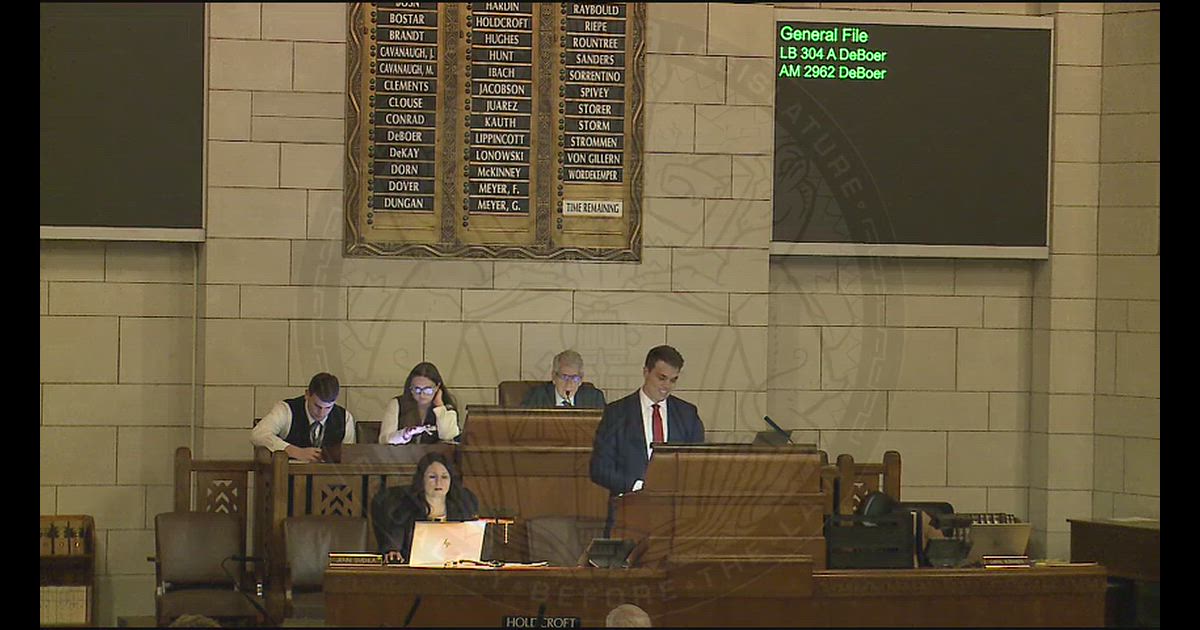 Hearing clip: NE: LB304/AM2962: Sen. Machaela Cavanaugh opposes childcare subsidy funding source
