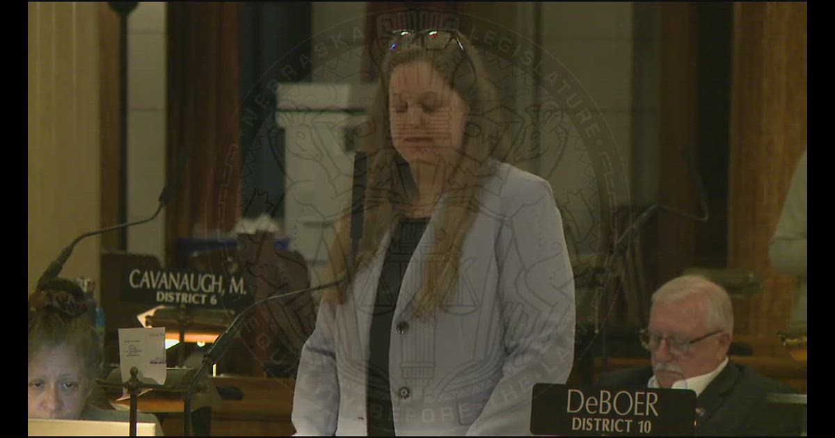 Hearing clip: NE: LB304/AM2962: Sen. Wendy DeBoer on funding childcare subsidy access
