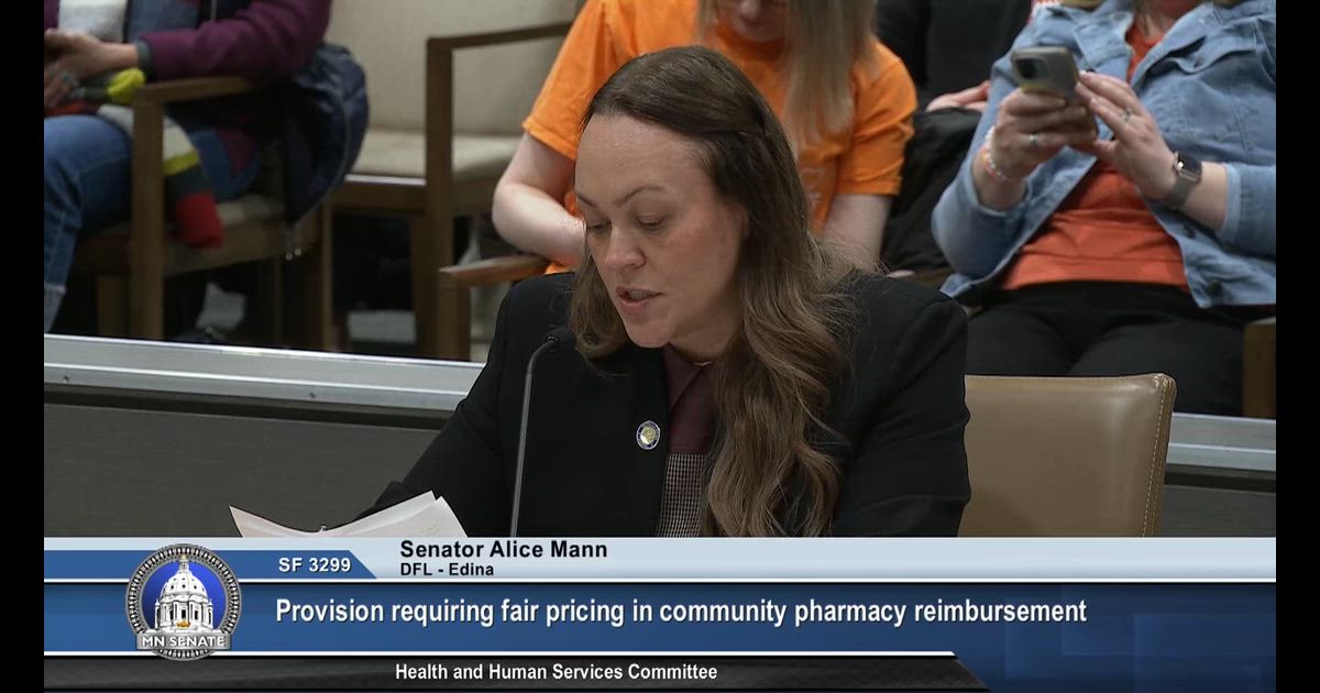 Hearing clip: MN (SF 3299: Sen. Alice Mann's amendment walkthrough (against)) Spread-pricing ban & fiduciary duty