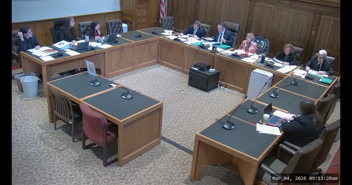 Hearing clip: NH: SB 547: Senate HHS committee member (against)