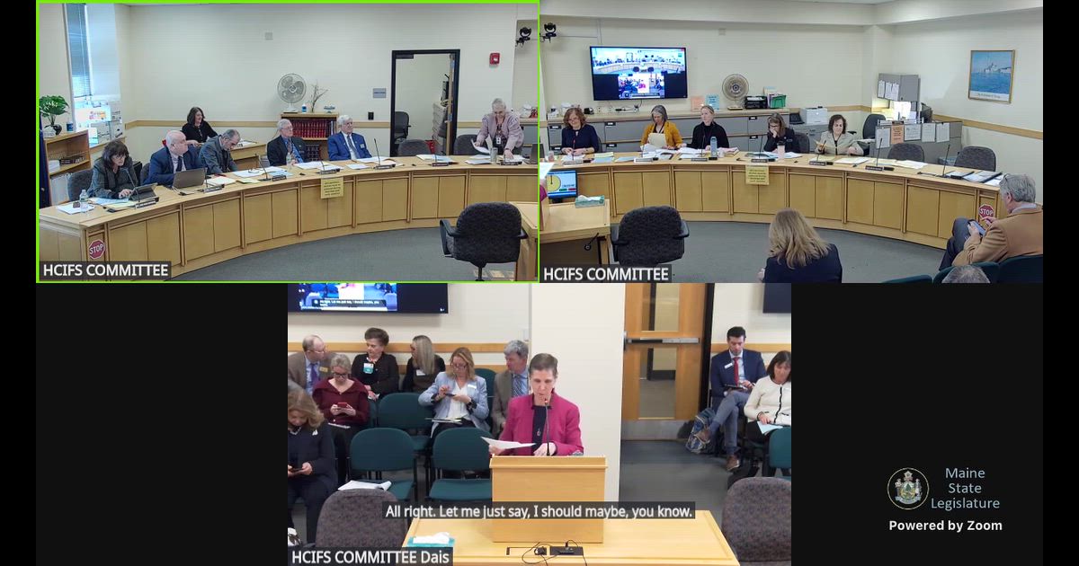 Hearing clip: ME (SP 821: Sen. Donna Bailey (against)) mail-order PBM backup mandate